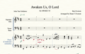 Awaken Us O Lord - Demo and Sheet Music Package