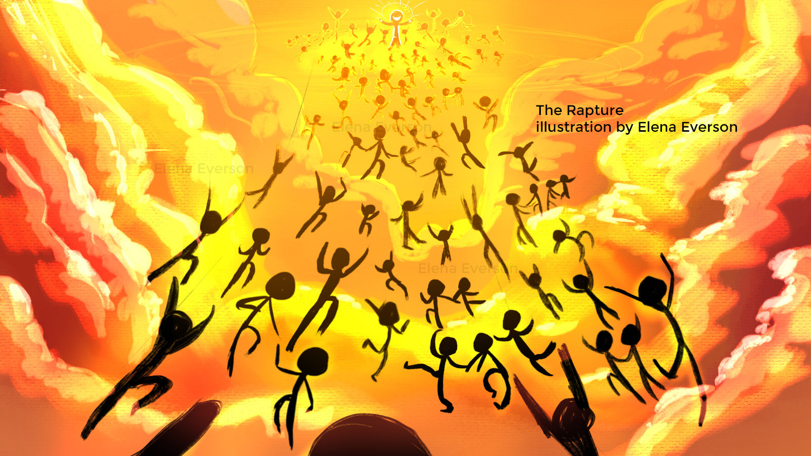 The Rapture | Illustration by Elena Everson